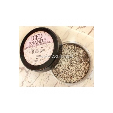 Iced enamels relique powder "Relique Ivory", 15 ml