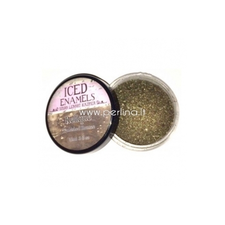 Iced enamels relique powder "Relique Tarnish Bronze", 15 ml