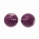 Ceramics bead, purple, 12 mm