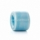 Ceramics bead, skyblue AB, 17x14 mm