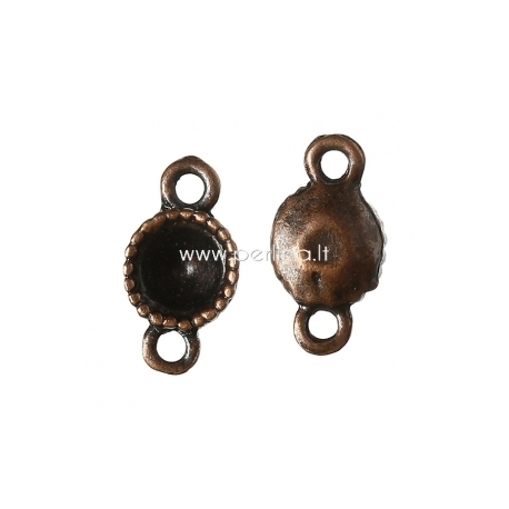Sujungimas kristalui, ant. vario sp., 14x7 mm, 1 vnt.