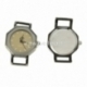 Watch face, octagon, antique bronze, 37x28 cm