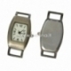 Watch face, rectangle, antique bronze, 42x23 cm