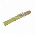 Polyurethane leather buckle watch bands, moss green, 10,5-7,5 cm, 1 set