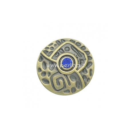 NOOSA spaudė "Spiralė", metalinė, 20 mm