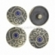 NOOSA spaudė "Spiralė", metalinė, 20 mm