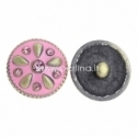 Chunk snap button, antique bronze, 20 mm