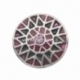Chunk snap button, silver tone, 20 mm