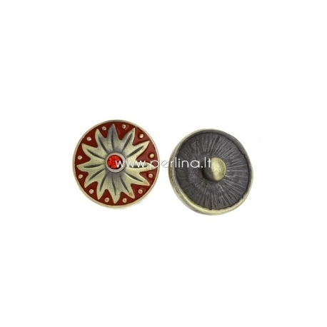 NOOSA spaudė, metalinė, 20 mm