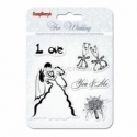 Akrilinis antspaudas "Wedding. You&Me", 5 vnt