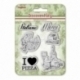 Akrilinis antspaudas "Discover Italy. Menu", 6 vnt