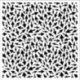 Stencil-mask "Pointers pattern", 15,2x15,2 cm