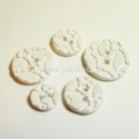 Keramikinė saga, balta, 3,2 cm