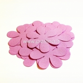 Fabric flower, lilac, 1 pc, select size