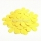 Fabric flower, yellow, 1 pc, select size