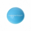 Acrylic cabochon embellishment, skyblue, 15 mm