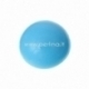 Acrylic cabochon embellishment, skyblue, 15 mm