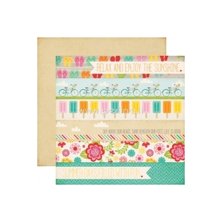 Paper "Summer days - Summer Bliss", 30,5x30,5 cm