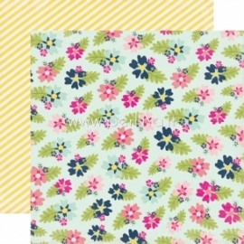 Paper "Fancy Floral - Splendid Sunshine", 30,5x30,5 cm