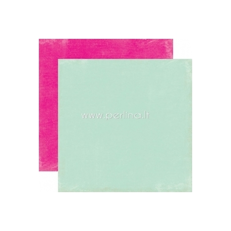 Popierius "Lt.Blue / Hot Pink - Splendid Sunshine", 30,5x30,5 cm