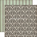 Paper "Black Damask - Times&Seasons 2", 30,5x30,5 cm
