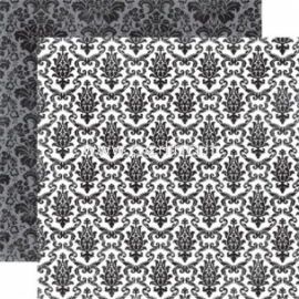 Paper "Onyx Damask - Style Essentials", 30,5x30,5 cm