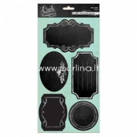 Label Stickers "Label Stickers - Chalk Studio II", 31,7x15,2 cm