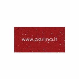 Glitter Felt "Red", 22,9x30,5 cm
