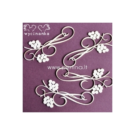 Chipboard "Sacrum - decoration 1", 4 pc