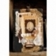 Chipboard "Charming - decorated frame 2", 4 pcs
