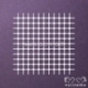 Stencil-mask "Lattice", 14,5x14,5 cm
