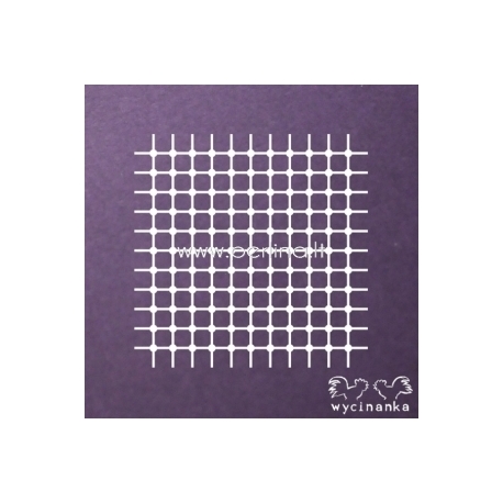 Stencil-mask "Lattice", 14,5x14,5 cm