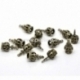3D pakabukas "Karūna", ant.bronzos sp., 18x9 mm