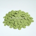 Fabric flower, light green, 1 pc, select size