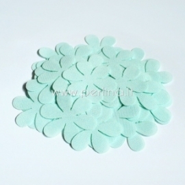 Fabric flower, light mint, 1 pc, select size