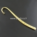 Bookmark "Flower", antique gold, 122x25 mm