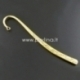 Bookmark "Flower", antique gold, 122x25 mm