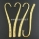 Bookmark "Flower", antique gold, 122x25 mm