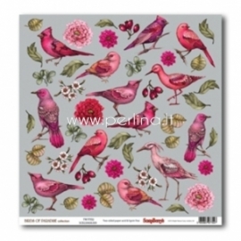 Popierius "Twitter - Birds of Paradise", 30,5x30,5 cm