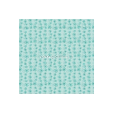 Popierius "Natural Blue - Forest Friends collection", 30,5x30,5 cm
