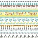 Paper "Bear, Fox & Teepee - Forest Friends collection", 30,5x30,5 cm
