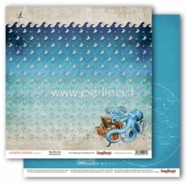 Popierius "Deep Blue Sea - The Pirate's Treasure collection", 30,5x30,5 cm