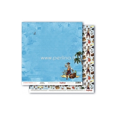 Paper "Land Ahoy! - The Pirate's Treasure collection", 30,5x30,5 cm