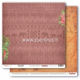 Paper "New World - Tropics collection", 30,5x30,5 cm