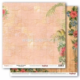 Paper "Dreams of Persia - Tropics collection", 30,5x30,5 cm