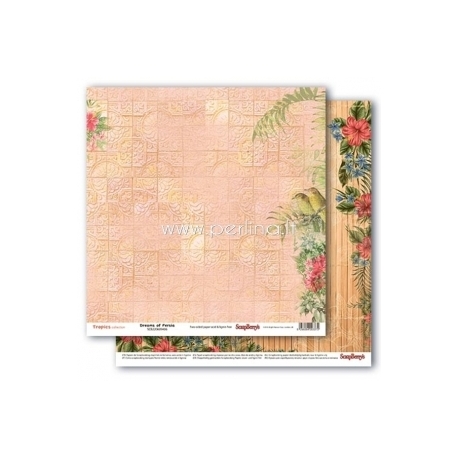 Paper "Dreams of Persia - Tropics collection", 30,5x30,5 cm