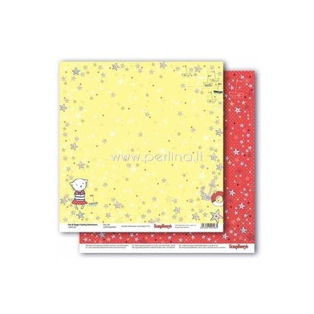 Paper "Star Girl - Zoe & Ziggy's Sailing Adventures collection", 30,5x30,5 cm