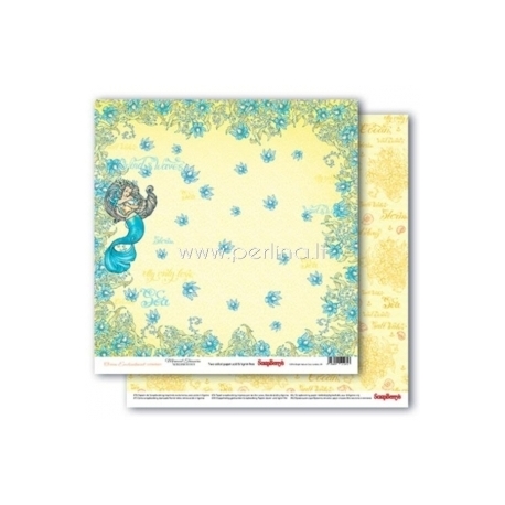 Paper "Mermaid Treasures - Ocean Enchantment collection", 30,5x30,5 cm