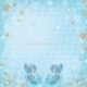 Paper "Starfish and Seashells - Ocean Enchantment collection", 30,5x30,5 cm