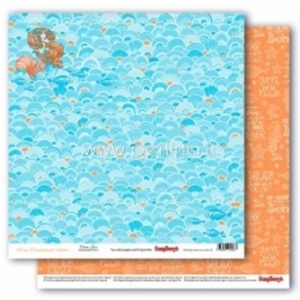 Paper "Ocean Love - Ocean Enchantment collection", 30,5x30,5 cm